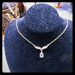 Jewelry - 18k Topaz Gemstones and Diamond Necklace Jewelry - 18k Topaz Gemstones and Diamond Necklace